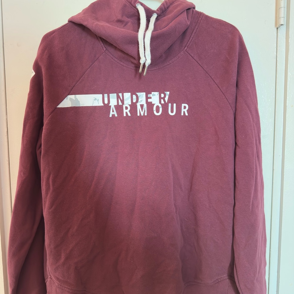Under Armour Maroon Hoodie